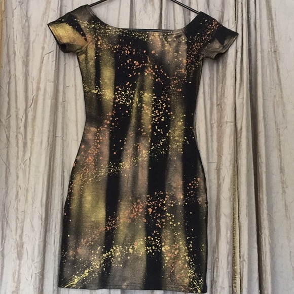 Short sleeve sexy mini bodycon - Picture 2 of 2